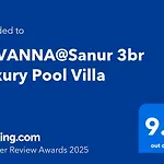 Savanna@Sanur 3Br Luxury Pool Villa